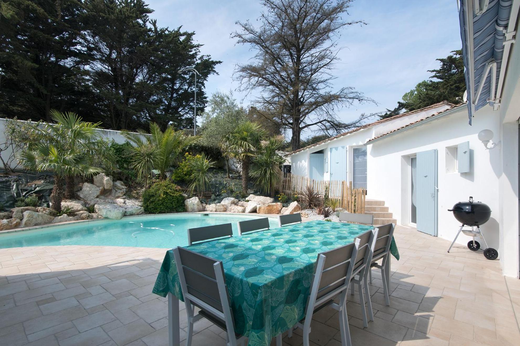 Tres Belle Villa Avec Piscine 르보아플라주앙르 외부 사진